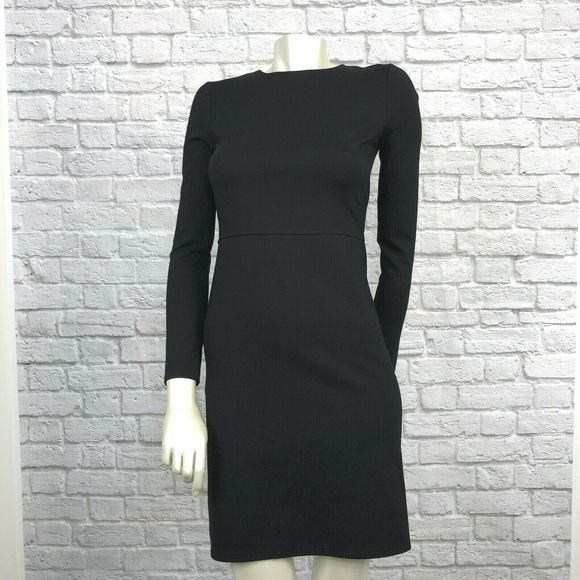 J Brand Dresses & Skirts - J BRAND Long Sleeve Black Dress Fitted XS